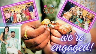 Our Ring Ceremony Vlog | Got Engaged😍|| Bong-Ashirwad || Rituals