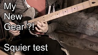 MNG?! squier haruna telecaster(中古) test