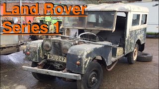 Land rover series 1 restoration.