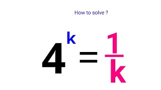 A Nice Exponential Math Problem with Equation