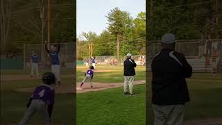 Ethan striking out HY-Tec Biddeford player and showing he's got what it takes ⚾️ #baseball#Saco