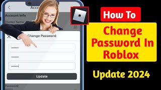 How To Change Password In Roblox (Update 2024) | Change Roblox Password