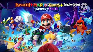 Rayman + mario + rabbids + angry birds sparks of dark trailer