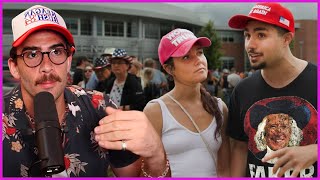 What You Hear From The Trump Rally Will Shock You | HasanAbi Reacts to More Perfect Union