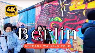 A Complete Walking Tour of East Side Gallery (Berlin Wall)| Longest open-air gallery in the WORLD!4K