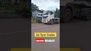 26 Tyre Trailer | Eicher Truck | 26 Tyre Truck in India | #tata #bharatbenz #eicher #trucks #shorts