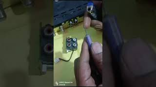 led tv में AV पिन टूट जाये तो कैसे निकाले | how to remove rca cable | set box rca pin broken ✅