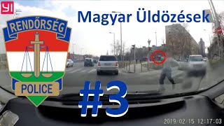 Magyar autósüldözések (összeállítás) 3.rész