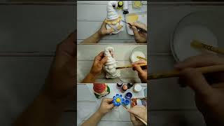 МК/DIY Гном из ваты 🧙‍♂️ #ватнаяигрушка #игрушкаизваты #craftideas #glue #гномизваты #handmade #DIY