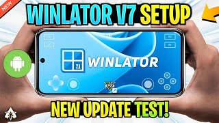 [NEW] WINLATOR ANDROID V7 - UPDATE SETUP/BEST SETTINGS/REVIEW | WINDOWS EMULATOR