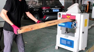 Industrial thickness planer live explain