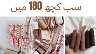 Ladies Cosmetic / body spray  Jewelry  Just 180 Rs #OneDollarSale #makeup #jewelry