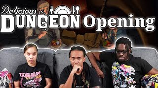 Yaboyroshi Reaction on Delicious in Dungeon Opening (uncut) #animereaction