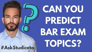 Can you predict what will be tested on the bar exam?