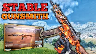 FULLY STABLE M4 GUNSMITH EVER | BEST M4 LOADOUT in CODM BR #m4bestloadout #codmobile