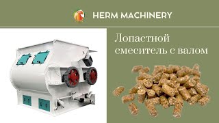 Новейший специальный двухвальный лопастной смеситель для продажи - Herm Machinery