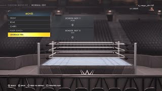 WWE 2K22 LA Knight pre DLC move-set