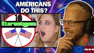 Latvian Reacts to 10 WEIRD stereotypes about AMERICANS