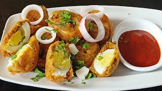 Egg masala bonda recipe // ಮೊಟ್ಟೆ ಮಸಾಲಾ ಬೋಂಡಾ ರೆಸಿಪಿ ಕನ್ನಡ....