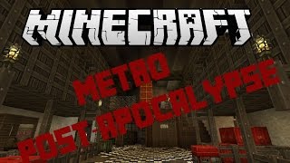 Minecraft Metro Post-Apocalypse Part 2: The railway of annoyance!!