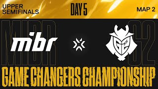 MIBR vs. G2   - VALORANT Game Changers Championship Berlin - Day 5 - Map 02 Split