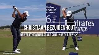 Christiaan Bezuidenhout Golf Swing Driver (FO & DTL), ASI Scottish Open (North Berwick) July 2019.