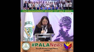 PAO MANAGEMENT REVIEW (1ST HALF 2024)