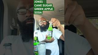 JONES®️CANE SUGAR GREEN APPLE SODA #drinkbang #lyftdriver #uberdriver #autismparent #drinkshorts