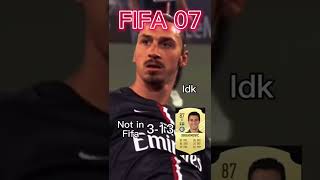 Higuain Vs Zlatan in every fifa. Part 2 #shorts