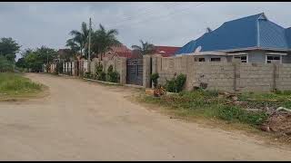 Plot for sale Tsh 110 millions at Mbweni Malindi, Dar es salaam, plot size 900 sqm with title deed