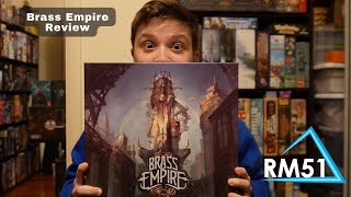 Brass Empire Review| Board Game Brief| Room 51