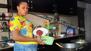 DIARY OF A STAY AT HOME MOM || COOKING BEEF STEW FOR MY FAMILY .