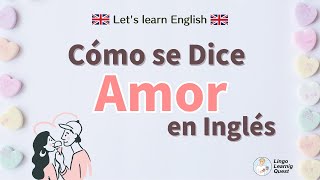 [Spanish] 50 frases útiles de conversación en inglés 【Edición de amor】