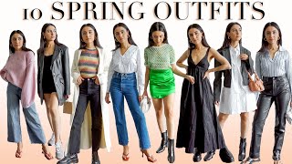 10 SPRING OUTFIT IDEAS 2021! SPRING FASHION TRENDS & LOOKBOOK