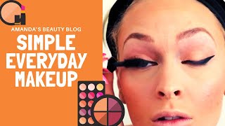 SIMPLE EVERYDAY EYE MAKE UP- HUDA BEAUTY PALETTE