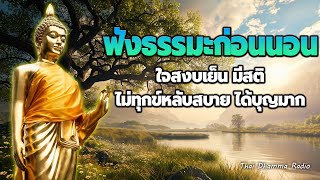 ฟังธรรมะก่อนนอน🌷 นอนไม่หลับ ฟังธรรมะแล้วผ่อนคลาย นอนหลับลึก ได้บุญมาก 🌷Thai Dhamma Radio