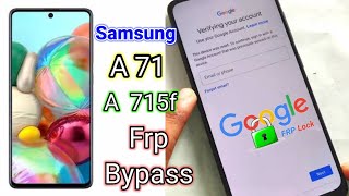 Samsung A71 frp bypass A715f Google account lock bypass one click #frpbypass