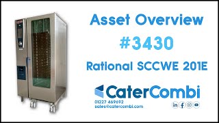 Rational SCCWE 20 Grid Electric Combi Oven - CaterCombi Asset 3430