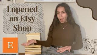 I opened an Etsy shop! | Dearreaderrr on Etsy