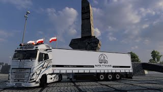 ETS 2 / ProMods / PolandRebuilding / VOLVO Sanax v. 1.7 / MarTrans LTD