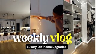 vlog: home decor lighting on a budget!