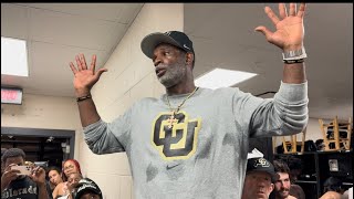 Final Behind The Scenes of Colorado Buffs vs UCF + Coach Prime Deion Sanders Post Game Team Talk