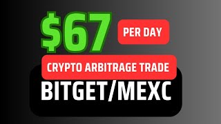 BITGET AND MEXC CRYPTO TO ARBITRAGE BUY NVIR LOW AND SELL HIGH | MAKE $67 DAILY