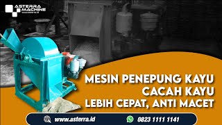 Mesin Penepung Kayu, Solusi Cepat Mencacah Kayu | Whatsapp: +62 823-1111-1141