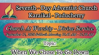 Sabbath special fasting prayer SDACHURCH KARAIKAL