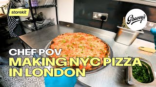 GoPro POV & ASMR: Making NYC-Style Pizza in London 🍕👨‍🍳 | Inside The UK's Best Restaurants