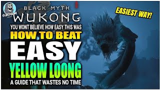 BEST HOW TO BEAT Yellow Loong Secret Boss LAUGHABLY EASY GUIDE | Black Myth Wukong