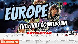 Europe  - The Final Countdown (Guitar cover) + tabs