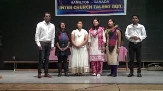 ICF English choir @ Inter talent test 2016 -Hamilton