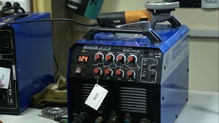 Сварка алюминия аргоном настройка аппарата Aurora INTER TIG 200 AC DC PULS